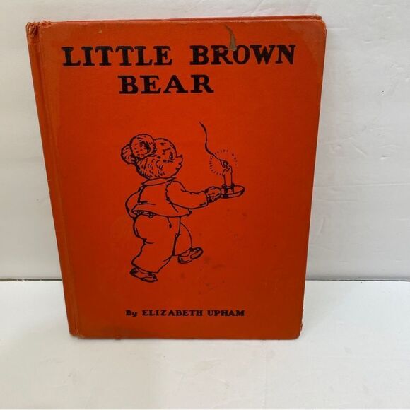 VINTAGE 1942 LITTLE BROWN BEAR BY ELIZABETH UPHAM - Picture 1 of 7